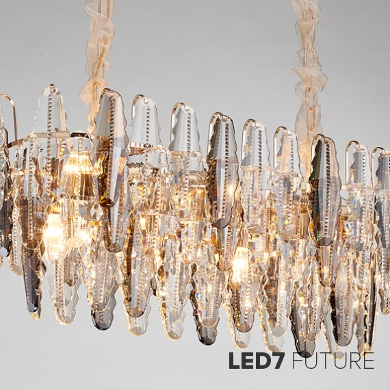 Loft Industry Modern - Sharp Linear Chandelier